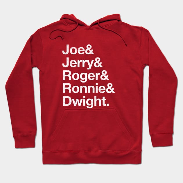 49ers legends of the 80’s Hoodie by BodinStreet